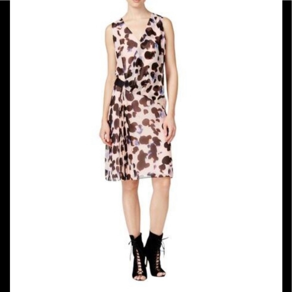 Rachel Roy Dot Peach Blossom Dress Sz. 14, NEW!